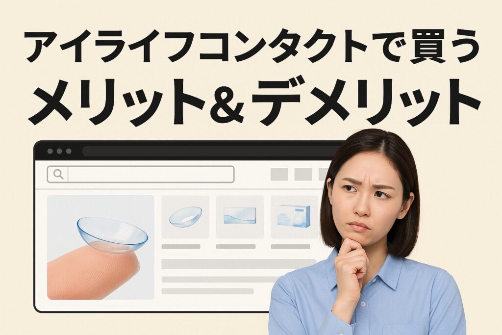 アイライフコンタクトのメリットとデメリット