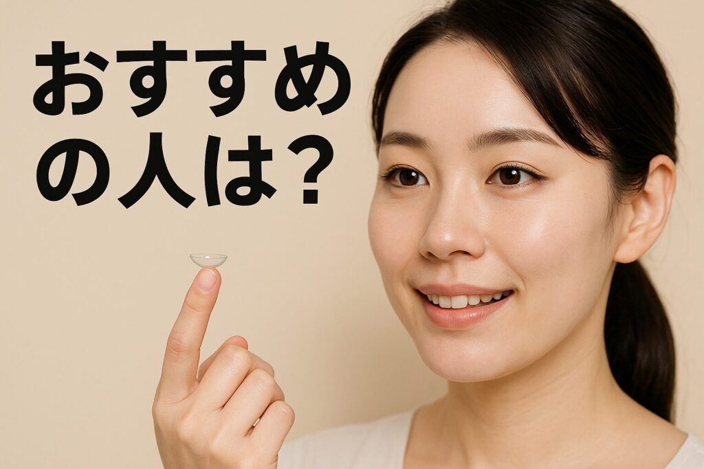 WAVEワンデー・UV・RING・plusのおすすめの人