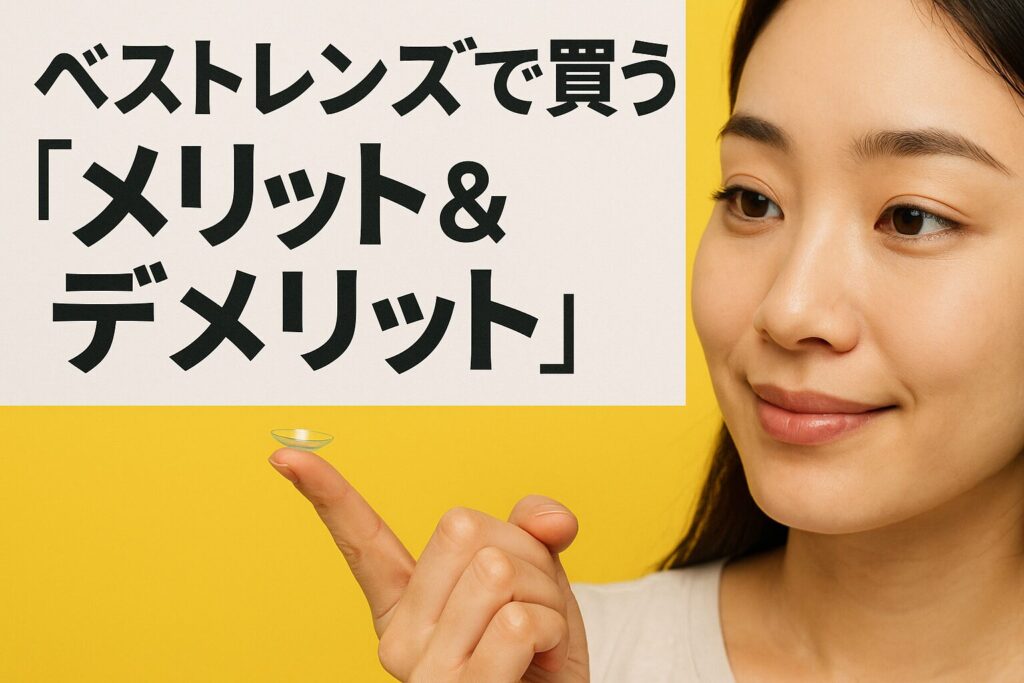 ベストレンズのメリットとデメリット