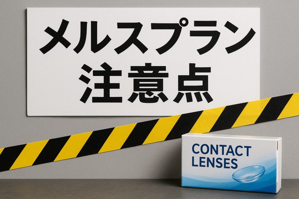 メルスプランの注意点